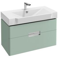 Тумба под раковину Jacob Delafon Reve 79 EB1135-G95 подвесная Оливковый — фото 1, Тумбы под раковину