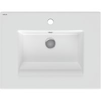 Раковина Berges Ego 61 182004 Белая глянцевая — фото 2, Раковины встраиваемые сверху