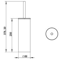 Товар: Ершик для унитаза Whitecross Ergo gunmetal ER2274GM Оружейная сталь - фото 2 Ершик для унитаза Whitecross Ergo gunmetal ER2274GM Оружейная сталь — фото 2, Ершики для унитаза