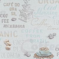 Обои Артекс The Best 2 10557-01 Винил на флизелине (1,06*10,05) Голубой/Бежевый, Надписи — фото 1, Обои для стен