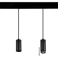 Трековый светильник Crystal Lux Space CLT 0.33 016 7W BL 4000K Черный — фото 2, Трековые светильники