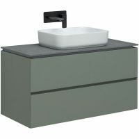 Товар: Тумба под раковину Allen Brau Infinity 100 1.21003.CGM подвесная Олива матовая - фото 2 Тумба под раковину Allen Brau Infinity 100 1.21003.CGM подвесная Олива матовая — фото 2, Тумбы под раковину
