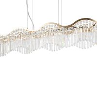 Люстра Maytoni Diamant Crystal Gracia Прозрачная Золото арт-DIA201PL-06G1 — фото 2, Люстры