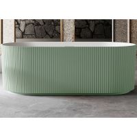 Товар: Ванна из искусственного камня Abber Stein 170x75 AS9601MCG Зеленая матовая без гидромассажа - фото 2 Ванна из искусственного камня Abber Stein 170x75 AS9601MCG Зеленая матовая без гидромассажа — фото 2, Ванны из искусственного камня