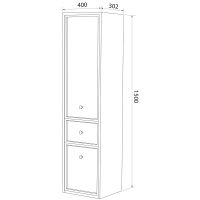 Товар: Шкаф пенал Iddis Torr 40 подвесной Белый матовый арт-TOR40W0i97 - фото 6 Шкаф пенал Iddis Torr 40 подвесной Белый матовый арт-TOR40W0i97 — фото 6, Пеналы для ванной комнаты