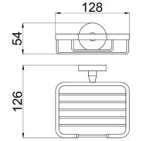 Мыльница Allen Brau Priority 6.31004-31 Черный матовый — фото 2, Мыльницы