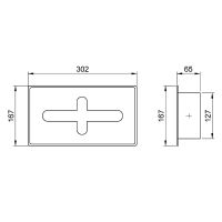 Диспенсер для салфеток Nofer 04025.B Хром — фото 2, Диспенсеры для салфеток