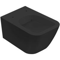 Товар: Унитаз Globo Stone STS05.AR подвесной Черный матовый без сиденья - фото 2 Унитаз Globo Stone STS05.AR подвесной Черный матовый без сиденья — фото 2, Подвесные унитазы