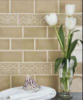 Керамическая плитка Adex Studio Liso Silver Sands настенная 14,8х14,8 см — фото 2, Керамическая плитка