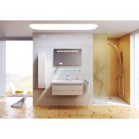 Шкаф пенал Aqwella 5 Stars Анкона 35 An.05.35/А Акация — фото 2, Мебель для ванной