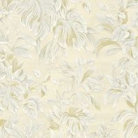Обои Zambaiti Parati Trussardi VI 46045 Винил на флизелине (1,06*10,05) Бежевый, Листья/Цветы — фото 1, Обои для стен
