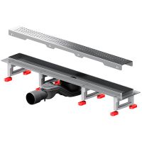 Товар: Душевой лоток AM.PM MasterFlow 60 W01SC-P11-060-01SB с решеткой Хром матовый Cut Gradient - фото 2 Душевой лоток AM.PM MasterFlow 60 W01SC-P11-060-01SB с решеткой Хром матовый Cut Gradient — фото 2, Душевые лотки