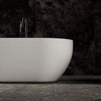 Ванна из искусственного камня Abber Stein 160x75 AS9613-1.6 без гидромассажа — фото 5, Ванны из искусственного камня