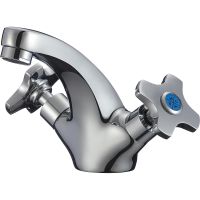 Смеситель для раковины Ростовская Мануфактура Сантехники SL115-161 Хром — фото 1, Смесители