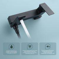 Товар: Смеситель для ванны Splenka S224.30.06 Черный матовый - фото 4 Смеситель для ванны Splenka S224.30.06 Черный матовый — фото 4, Смеситель для ванны