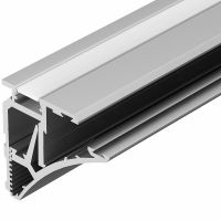 Профиль алюминиевый Arlight накладной для полок Серебристый арт-023788 — фото 1, Профили для светодиодных лент