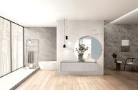 Товар: Тумба с раковиной Black&White Universe U915.1600R 160 R 9151601 подвесная Glossy light grey - фото 12 Тумба с раковиной Black&White Universe U915.1600R 160 R 9151601 подвесная Glossy light grey — фото 12, Мебель для ванной