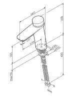 Смеситель для раковины AM.PM Inspire 2.0 TouchReel F50A02500 Хром — фото 11, Смесители для раковины