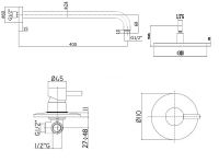 Душевая система Paffoni Light KITLIG011BOKING Белая матовая — фото 4, Встраиваемые душевые комплекты
