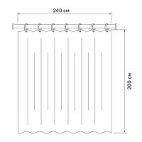 Товар: Штора для ванны Iddis Base 240х200 BD03P24i11 Серая - фото 9 Штора для ванны Iddis Base 240х200 BD03P24i11 Серая — фото 9, Аксессуары для туалета