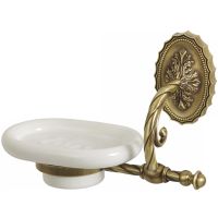 Мыльница Migliore Edera 16895 Бронза — фото 1, Мыльницы