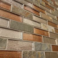 Мозаика Caramelle mosaic Naturelle 8 мм Alcantara Ruggine 26x29,8 см — фото 4, Мозаика