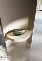 Раковина-чаша Abber Kristall 50 AT2802Vesuvian Оливковая — фото 3, Раковины накладные