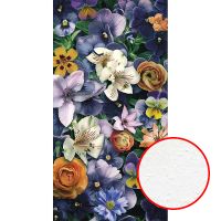 Фреска Ortograf Flower Dreams 31658 Фактура бархат FX Флизелин (1,4*2,7) Разноцветный, Цветы арт-31658 (бархат FX) — фото 1, Фрески