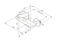 Товар: Смеситель для душа AM.PM X-Joy F85A20033 Белый - фото 10 Смеситель для душа AM.PM X-Joy F85A20033 Белый — фото 10, Смеситель для душа