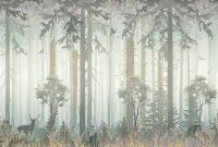 Товар: Фреска Ortograf Flora 31000 Фактура флок FLK Флизелин (4*2,7) Серый/Бежевый/Зеленый, Деревья/Животные - фото 2 Фреска Ortograf Flora 31000 Фактура флок FLK Флизелин (4*2,7) Серый/Бежевый/Зеленый, Деревья/Животные — фото 2, Фрески