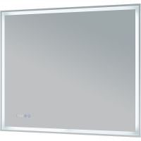 Товар: Зеркало Aquanet Оптима 90 288966 с подсветкой Белое матовое с сенсорным выключателем - фото 3 Зеркало Aquanet Оптима 90 288966 с подсветкой Белое матовое с сенсорным выключателем — фото 3, Мебель для ванной