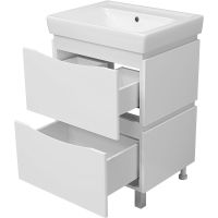 Товар: Тумба с раковиной Misty Венера 60 УТ000001778 Белая - фото 4 Тумба с раковиной Misty Венера 60 УТ000001778 Белая — фото 4, Мебель для ванной