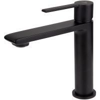 Смеситель для раковины Kaiser Serio 05311-9 Черный матовый — фото 1, Смесители