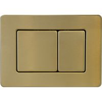 Клавиша смыва Boheme 650-MG Золото матовое — фото 1, Комплектующие для душевого оборудования