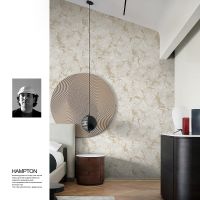 Обои Wiganford by Solo Hampton DTT2141 Винил на флизелине (1,06*10,05) Бежевый, Мрамор/Штукатурка — фото 4, Обои для стен
