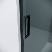 Товар: Душевая дверь Grossman Classic 110 100.K33.04.110.21.10 профиль Черный матовый стекло тонированное - фото 7 Душевая дверь Grossman Classic 110 100.K33.04.110.21.10 профиль Черный матовый стекло тонированное — фото 7, Душевые двери в нишу