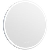 Зеркало Aquanet Оптима 80 304264 с подсветкой с сенсорным выключателем, часами и подогревом — фото 1, Зеркала в ванную комнату