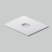 Столешница под раковину AM.PM Func 60 M8FST0601WG Белая глянцевая — фото 2, Столешницы под раковину