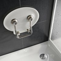 Сиденье для душа Ravak Ovo P II Opal B8F0000049 Прозрачно-белое — фото 3, Сиденья