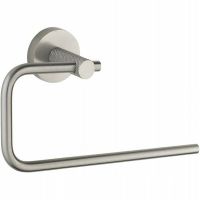 Полотенцедержатель Boheme Uno 10975-NB Никель брашированный — фото 1, Полотенцедержатели