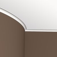 Карниз гибкий Европласт 1.50.154 2000x23x23 мм — фото 2, Карнизы