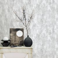 Обои Andrea Rossi Barbana 54280-3 Винил на флизелине (1,06*10,05) Серый, Ромб — фото 2, Обои для стен