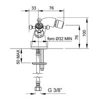 Товар: Смеситель для биде Migliore Lady 18846 Золото - фото 5 Смеситель для биде Migliore Lady 18846 Золото — фото 5, Смесители для биде