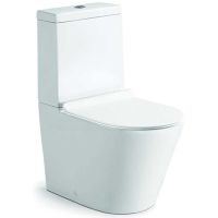 Унитаз компакт Vincea Piatti VT2B-11 без бачка с сиденьем Микролифт — фото 1, Напольные унитазы