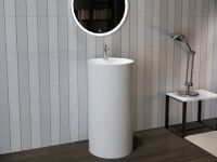 Товар: Раковина Montebianco Pisa Rubinetto 45 11234 Белая - фото 7 Раковина Montebianco Pisa Rubinetto 45 11234 Белая — фото 7, Раковины напольные