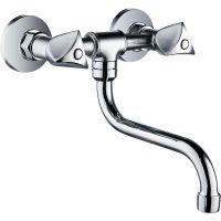 Смеситель для кухни Ростовская Мануфактура Сантехники SL119-361 Хром — фото 1, Смесители