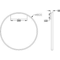 Товар: Настенный светильник Maytoni Modern Rim MOD058WL-L50B3K Черный - фото 5 Настенный светильник Maytoni Modern Rim MOD058WL-L50B3K Черный — фото 5, Светильники