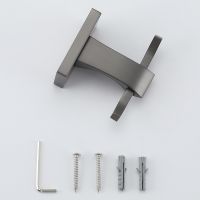 Двойной крючок Gappo G0705-29 Оружейная сталь — фото 20, Крючки для полотенец