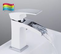 Смеситель для раковины Gappo G07 Белый Хром арт-G1007-30 — фото 7, Смесители для раковины