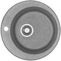 Кухонная мойка Aquaton Иверия 48 1A711032IV230 Серый — фото 1, Кухонные мойки